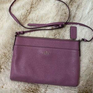 Coach Light Purple Crossbody Bag